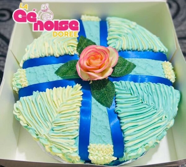 Gâteau décoratif floral