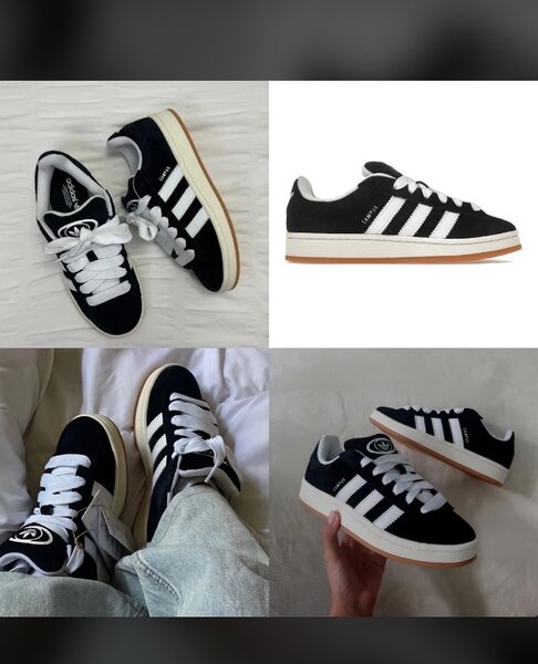 Basket adidas campus authentique dans carton