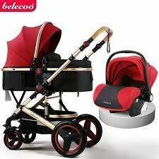 Poussette bébé 3 en 1 Belecoo