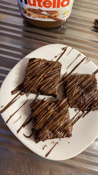 Brownies au nutella