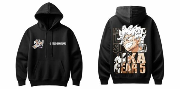 Pull personnalisé luffy