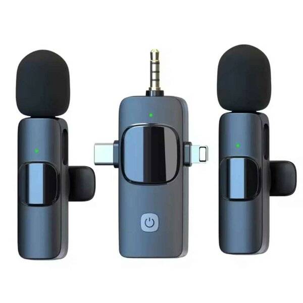 Mini wireless mics for content creation
