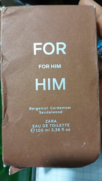 Parfum homme ZARA FOR HIM 100ml
