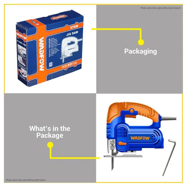 Scie sauteuse 570W Wadfow