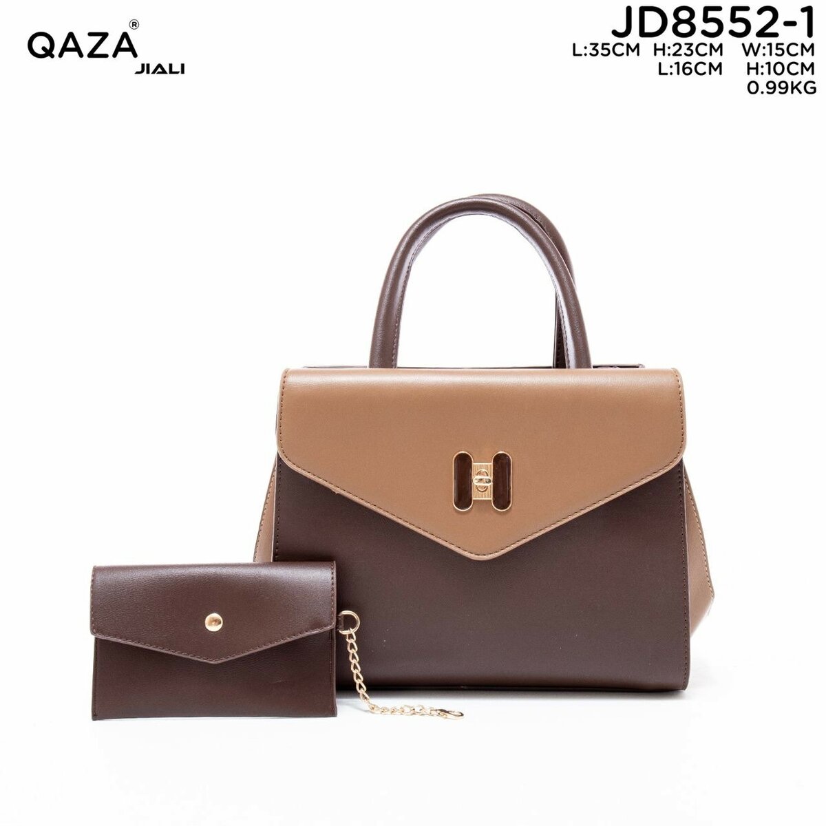 Ensemble Sac à Main QAZA JD8552-1