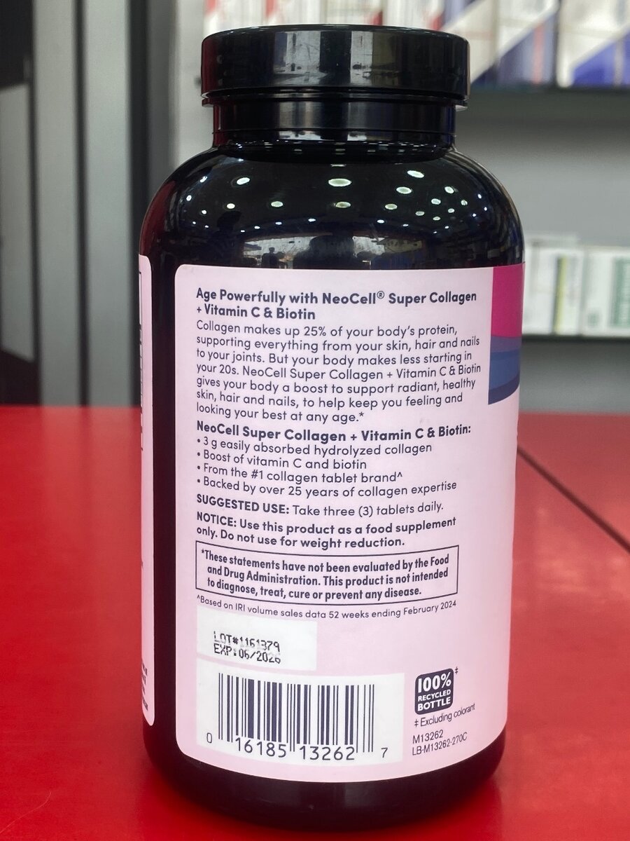 Neocell super collagen with biotin and vitamin C