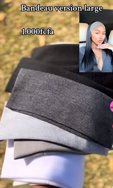 Bandeau Large pour Cheveux