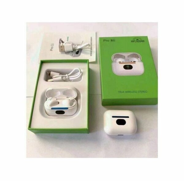 Pro 8s - Ecouteurs Bluetooth San Fil - Blanc