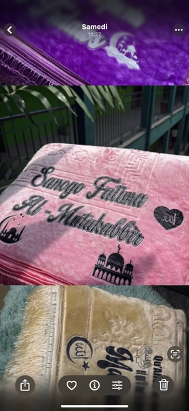 Couverture Personnalisée Douce