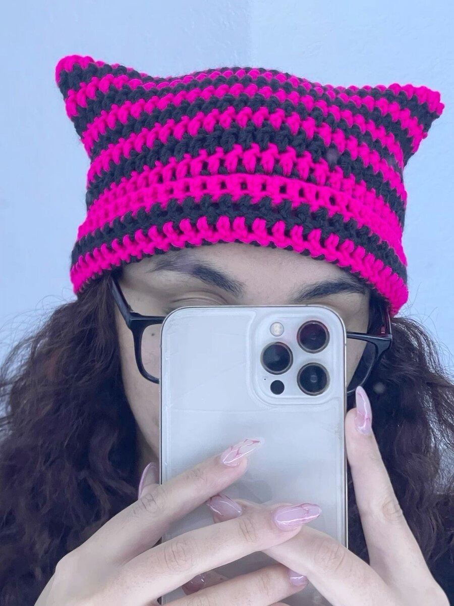 Crochet beanie