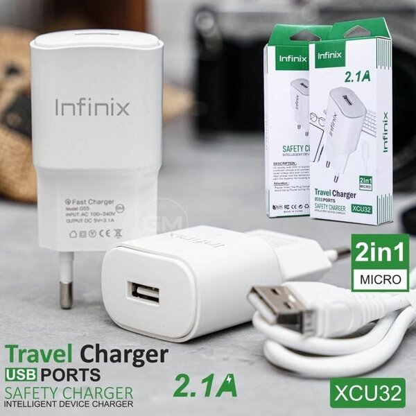 Chargeur adaptable infinix