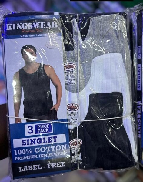 Lot de 3 débardeurs coton