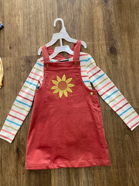 Robe Salopette Fille Soleil