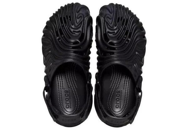 Chaussures Crocs Pollex Clog Noir/gris