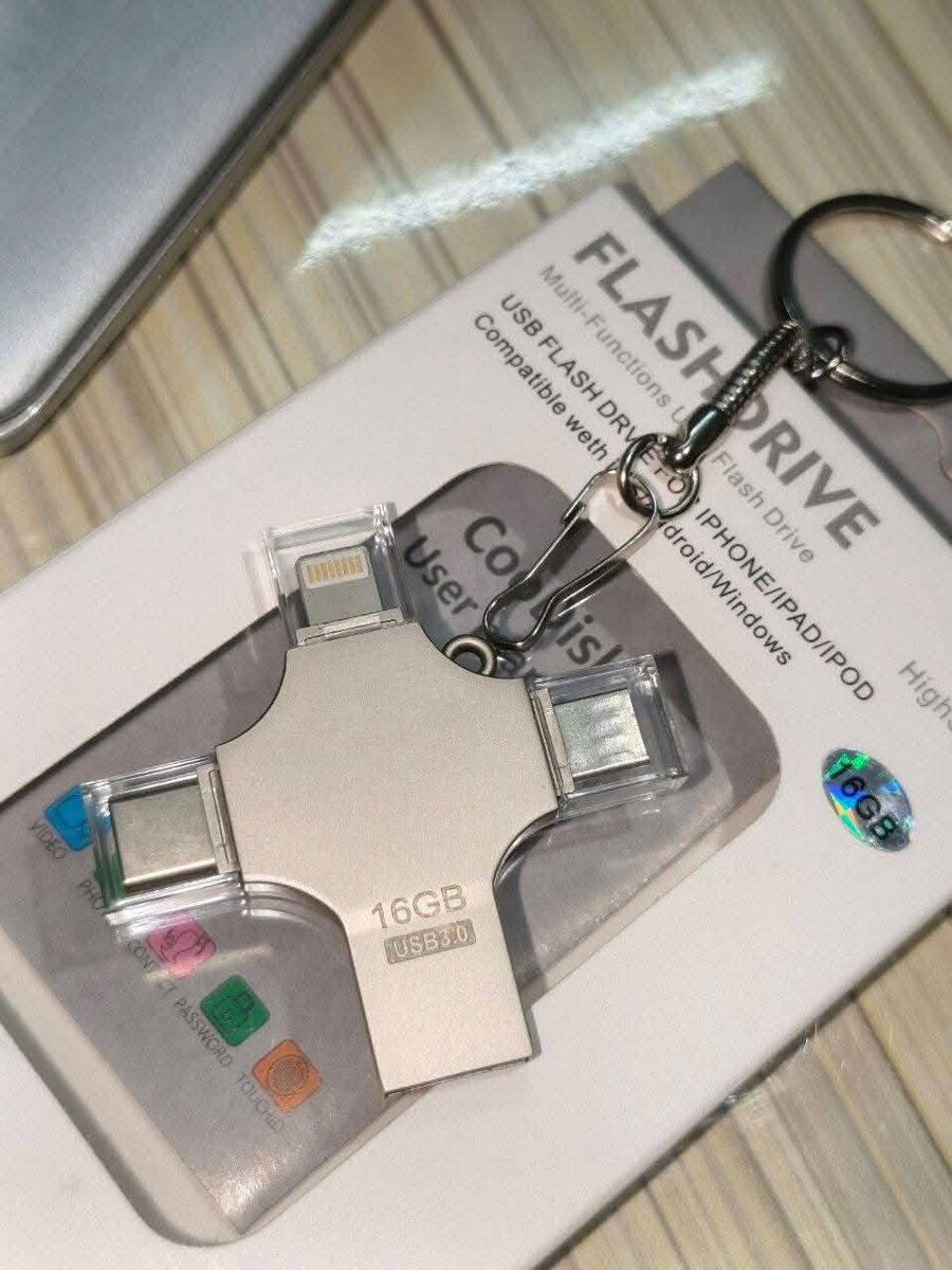 Lecteur de Carte USB OTG 4 en 1