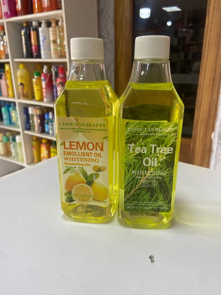 Huiles blanchissantes citron et arbre à thé