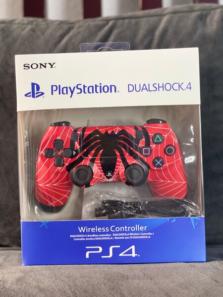 Manette PS4 Sony DualShock 4 Spider-Man