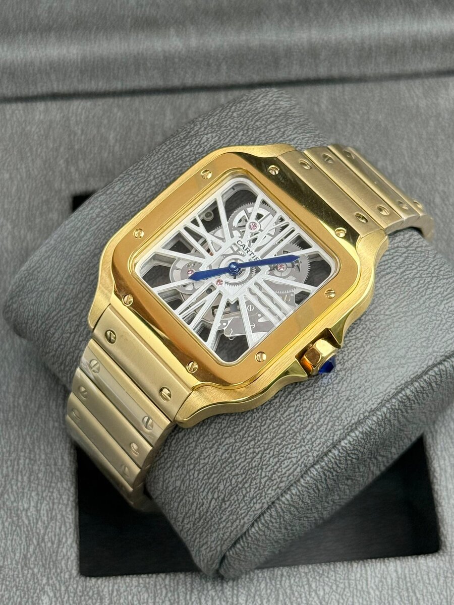Montre squelette cartier