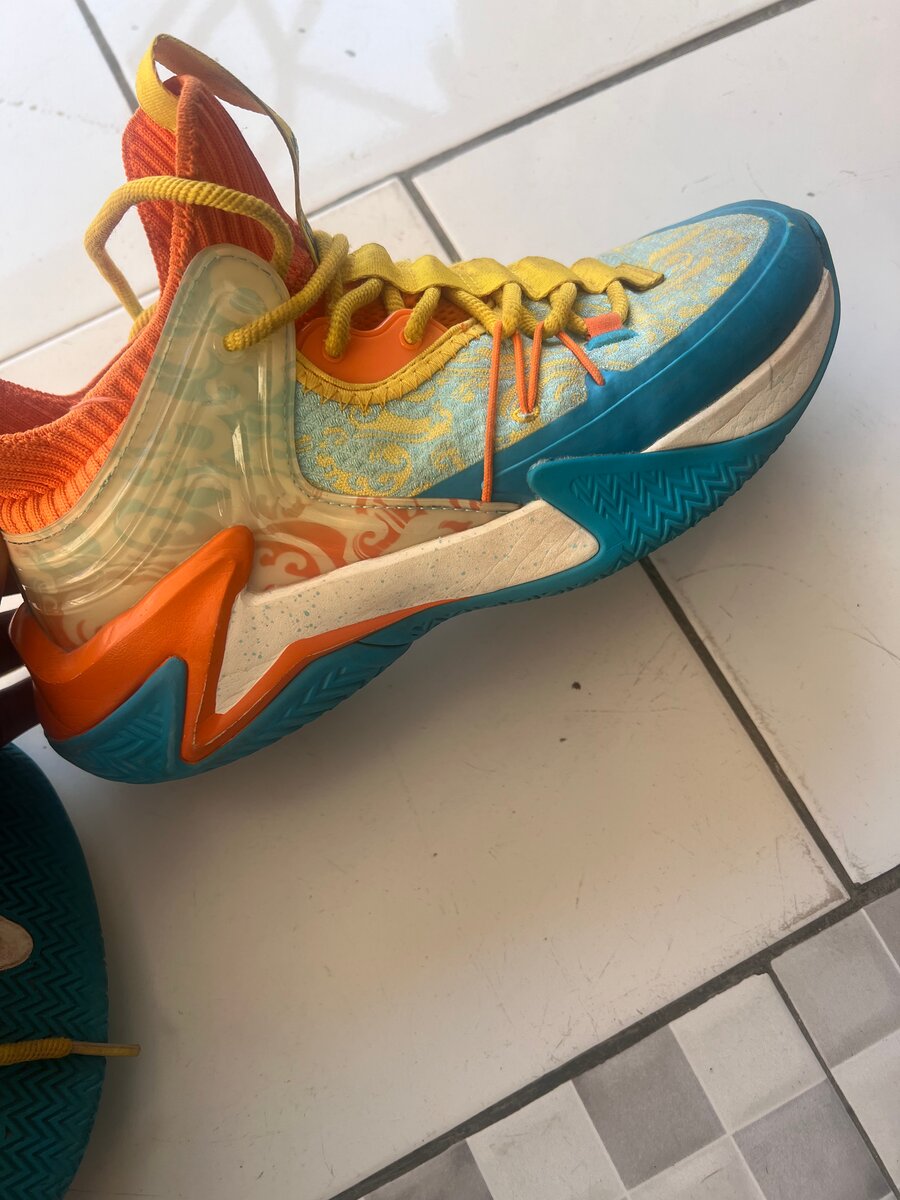 Vibrant Basketball Sneakers