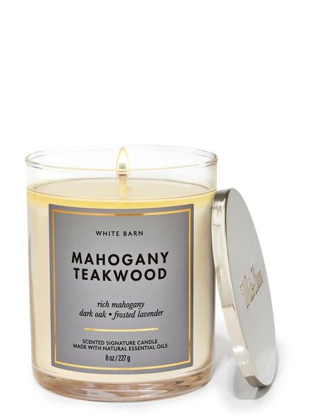 Bougie Parfumée Mahogany Teakwood
