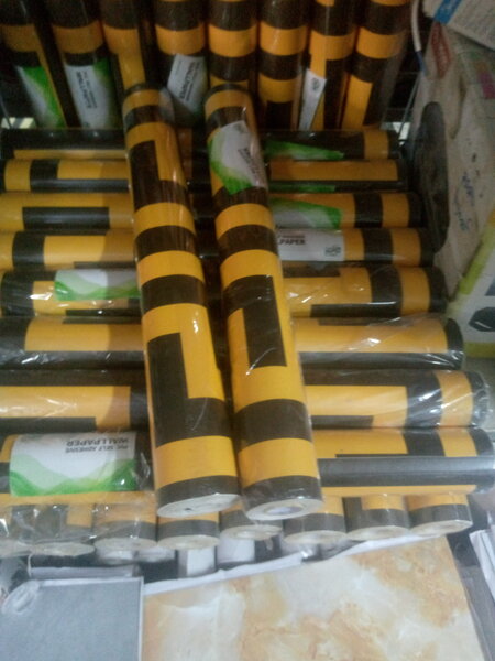 Papier peint à motifs circulaires modernes