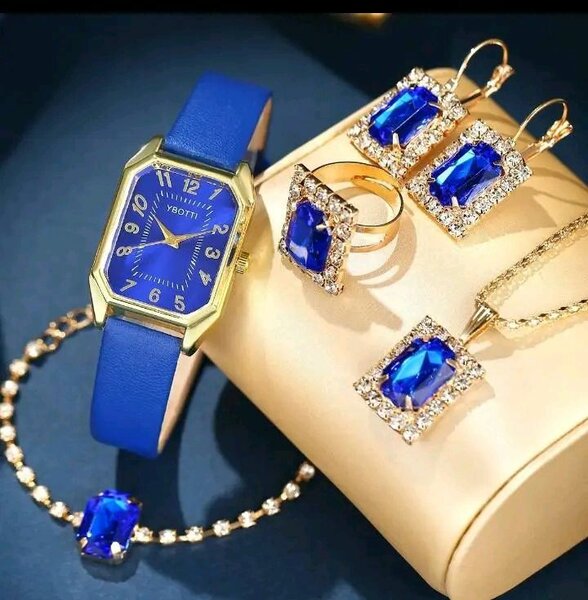 Montre Femme Bijoux Set avec Bracelet