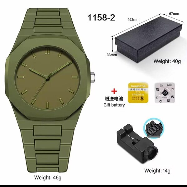 Montre minimaliste étanche