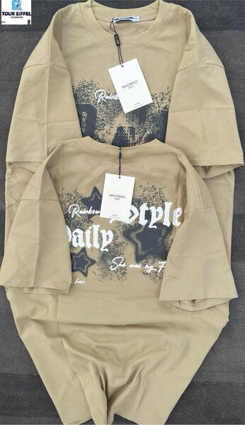 T-shirt décontracté style urbain