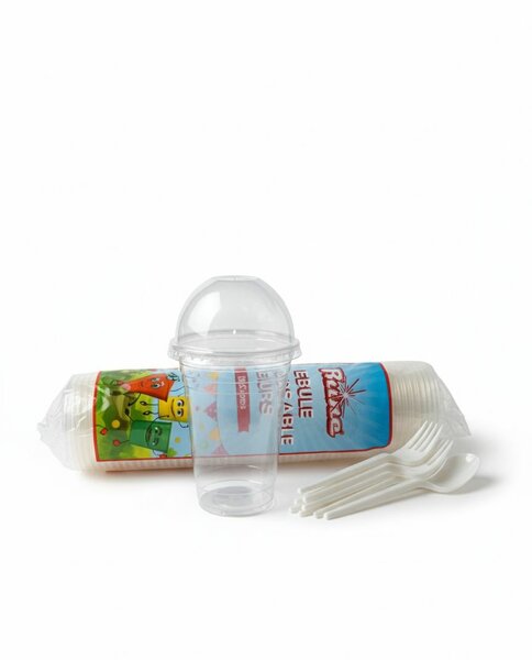 Plastic 350cc Disposable Cups