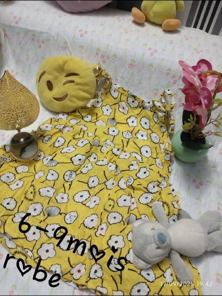 Robe d'été fille fleurie