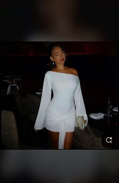 Robe blanche élégante