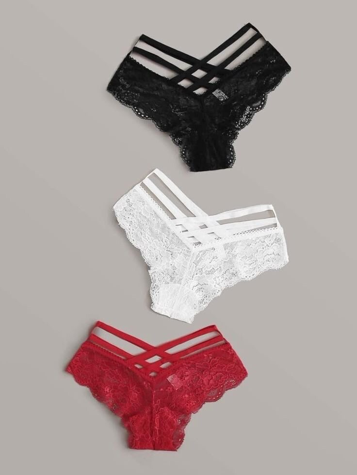 Culottes en dentelle multicolores