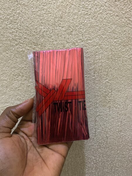 Twist Ties Rouges Polyvalents