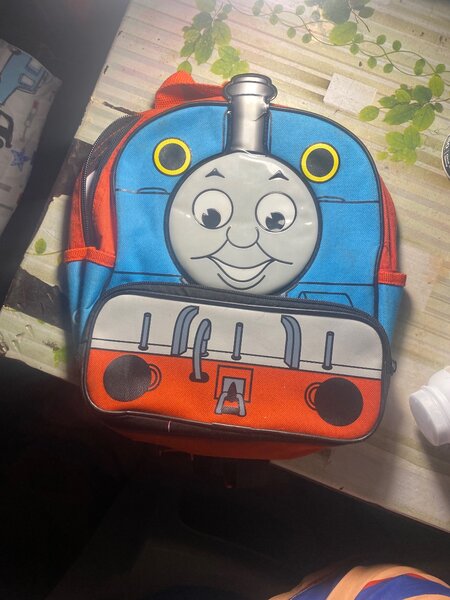 Sac à dos motif train enfant