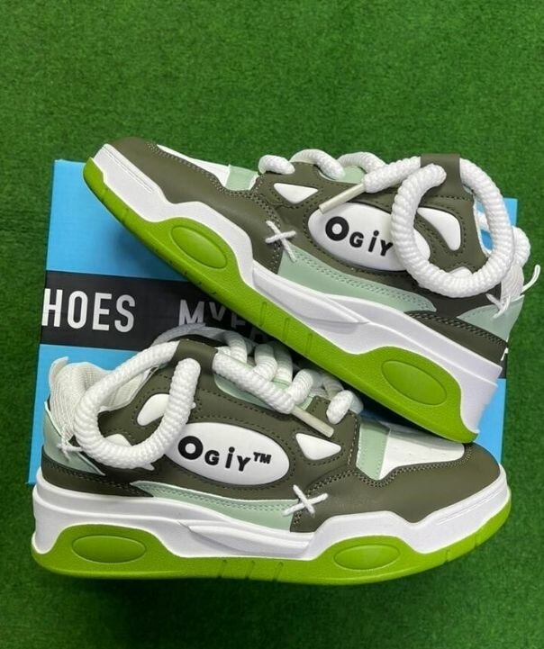 Sneakers vert OgiY unisexe