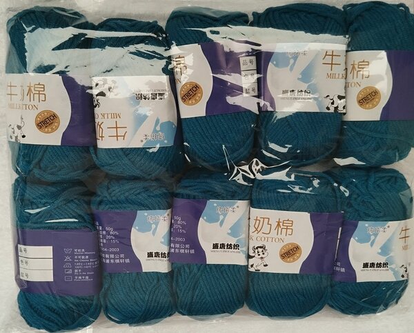 Coton pour tricotage 10x50g