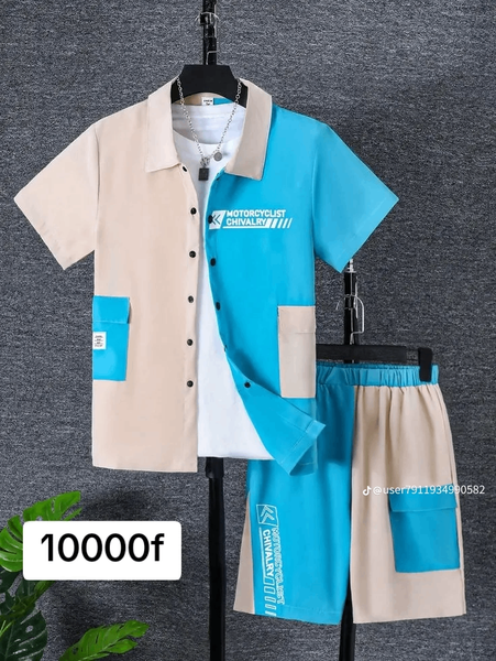 Ensemble Chemise et Short Homme