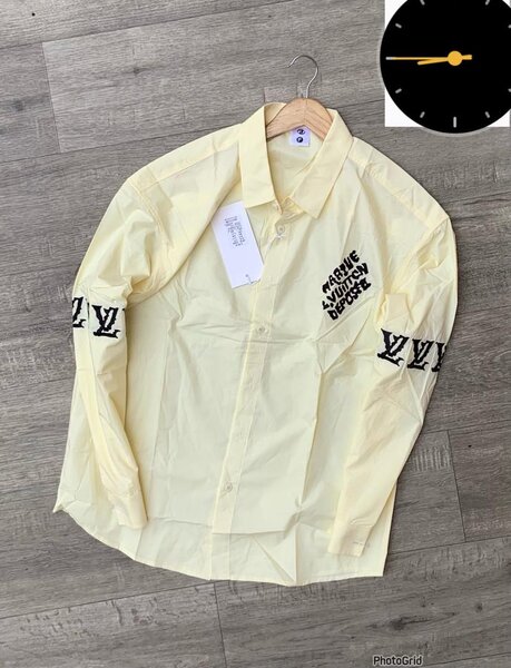 Chemise homme luxe avec logo