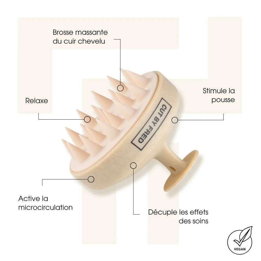 Brosse Massante Cuir Chevelu
