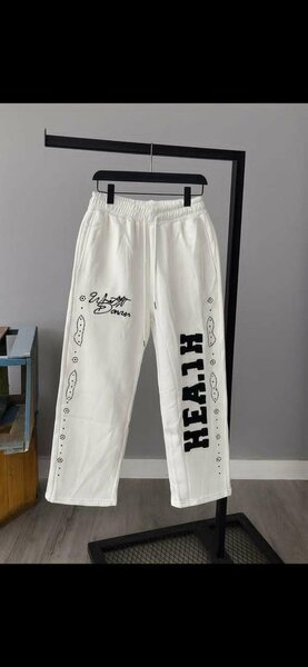 Pantalon de sport blanc stylé