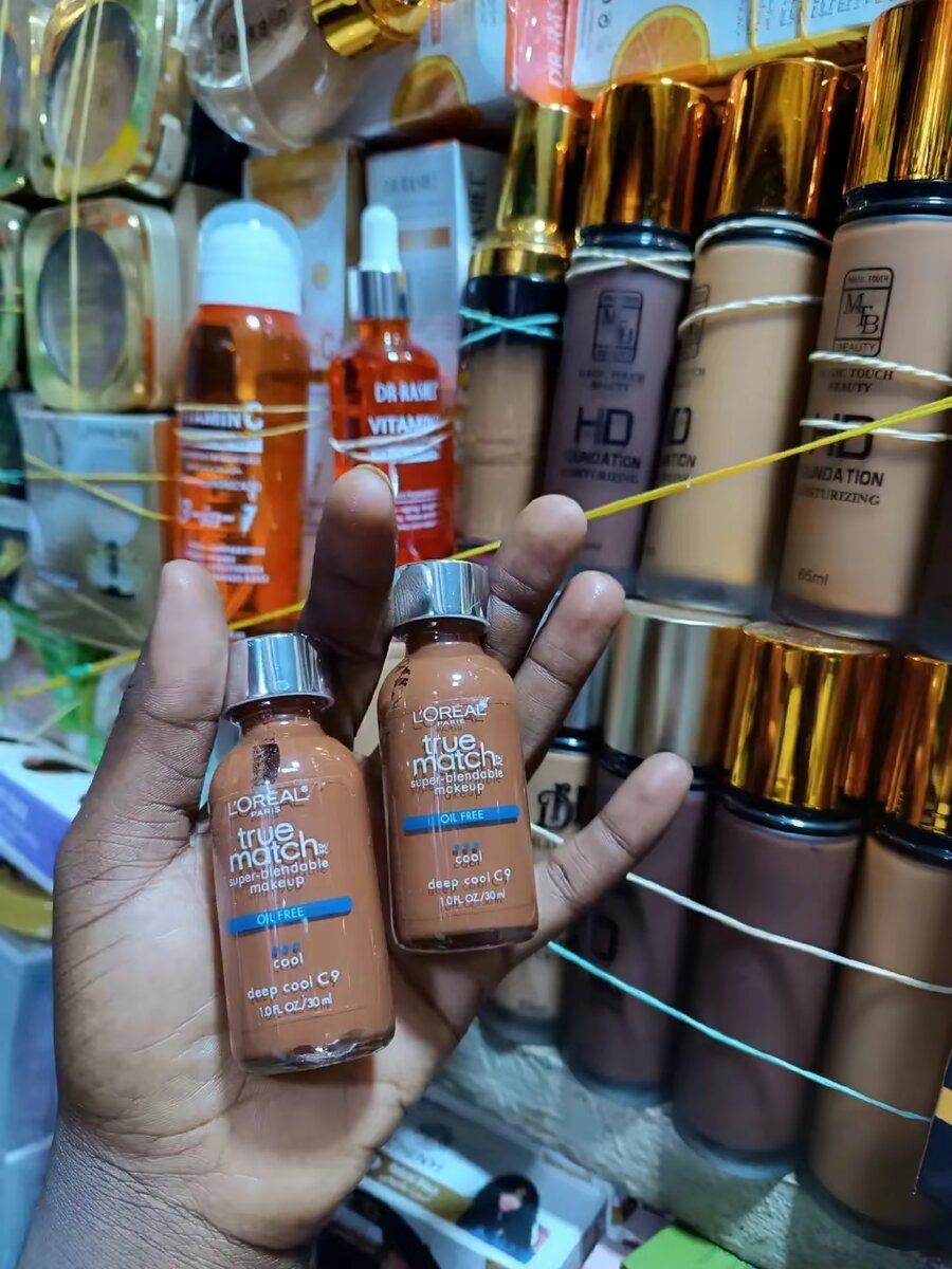 Palette de maquillage teint