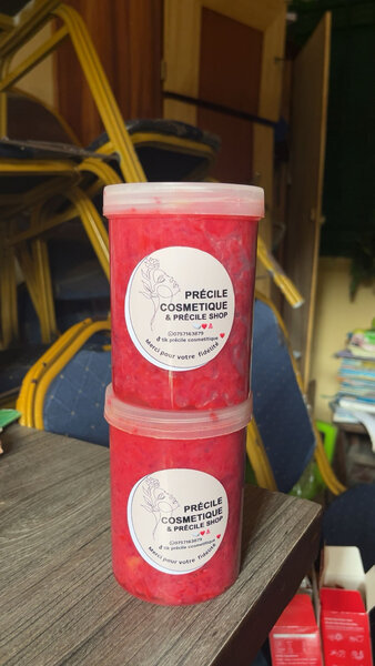 Sucre Cosmetique Rouge pour Corps