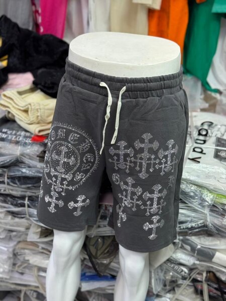 Shorts homme stylés avec croix