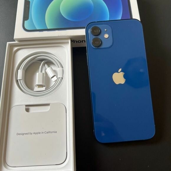 Apple iPhone bleu reconditionné