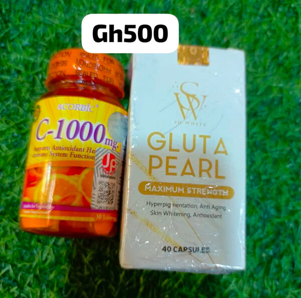 Vitamin C 1000mg + Gluta Pearl