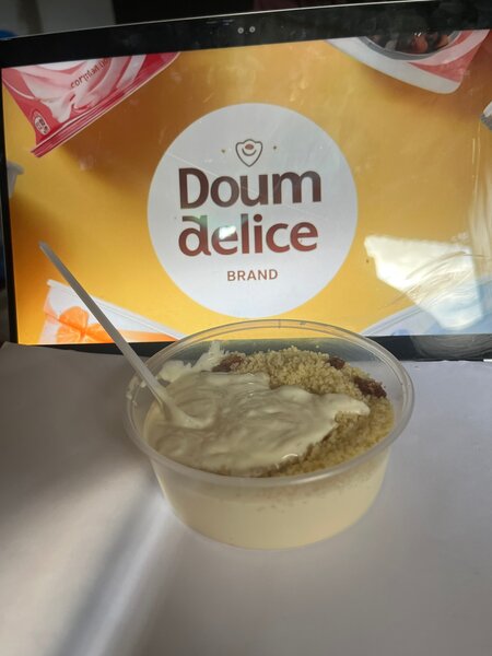 Couscous avec lait onctueux