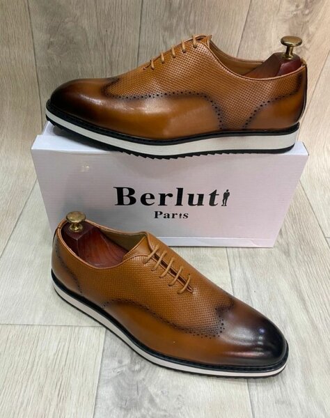Derbies classiques en cuir homme