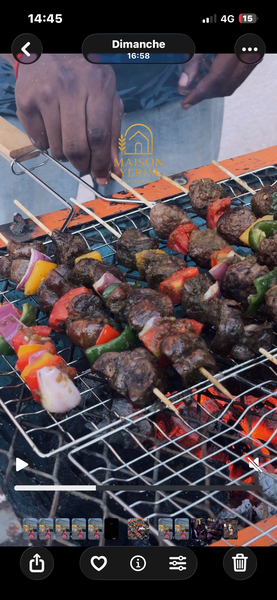 Brochettes de Viande BBQ