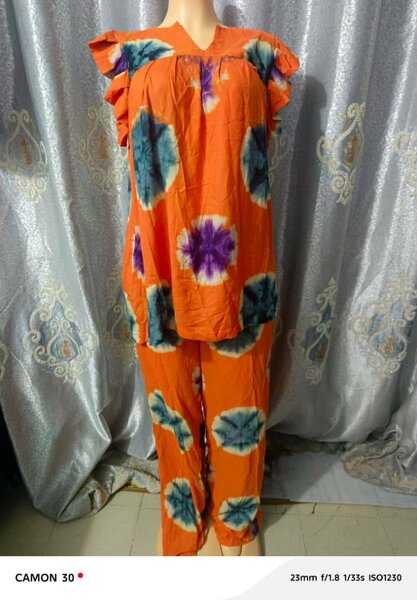 Pyjama femme tie-dye