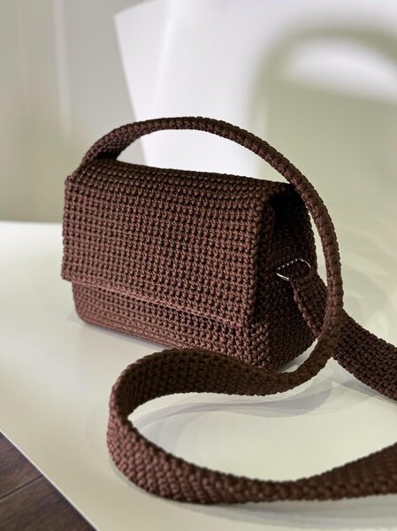 Sac bandoulière crochet